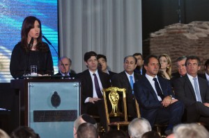 La presidenta Cristina Fernández de Kirchner lanzó el segundo concurso del plan ProCreAr
