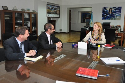 La ministra de Industria recibió al flamante titular de Renault Argentina